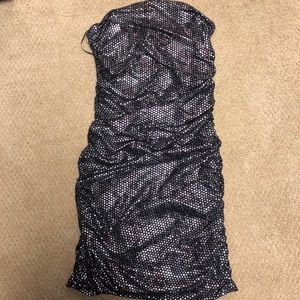 Express strapless dress